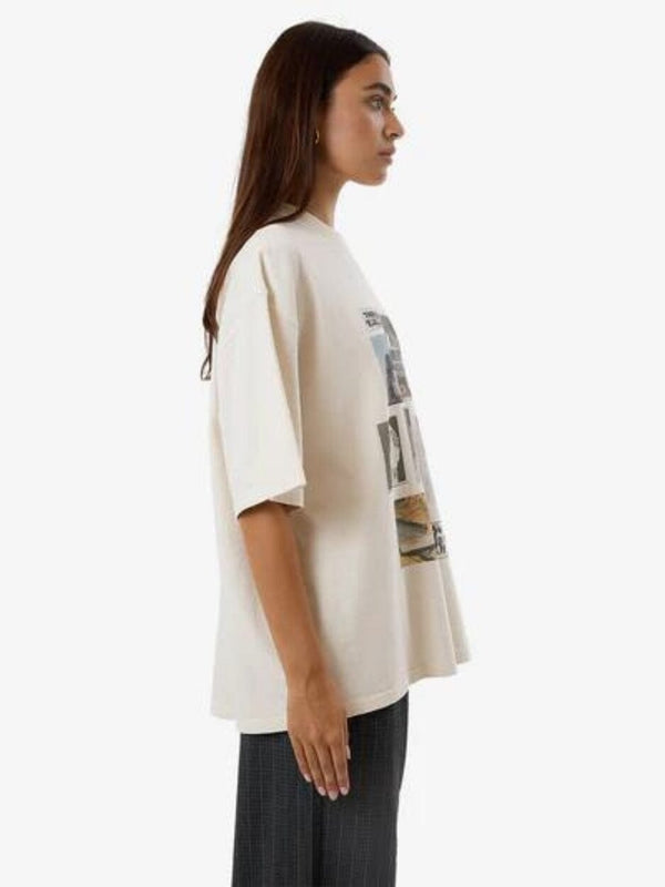 One Way or Another Oversized Tee - Heritage White T-SHIRT THRILLS 