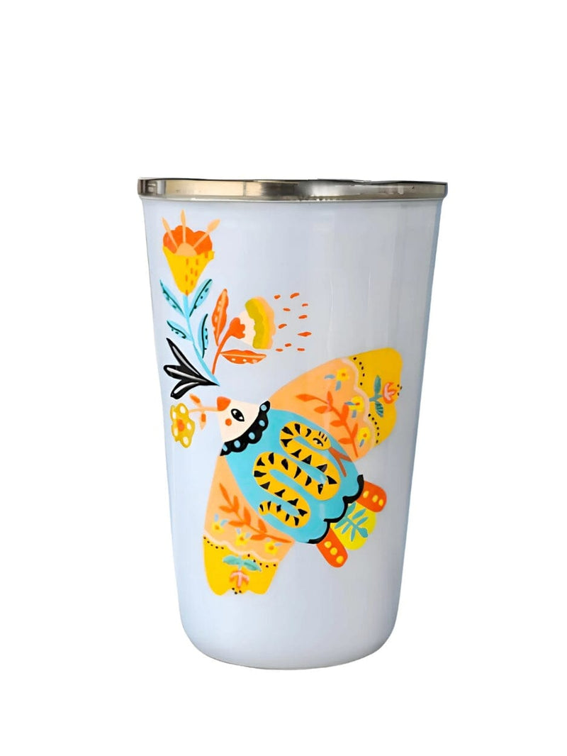 Large Tumbler // Birds - Bluebird CUPS | MUGS PICNIC FOLK 