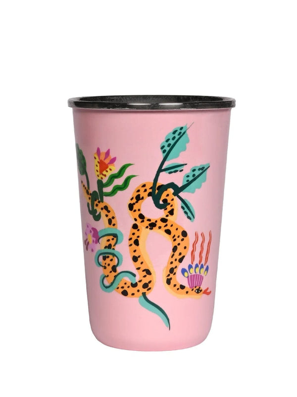 Large Tumbler // Snakes - Rose CUPS | MUGS PICNIC FOLK 