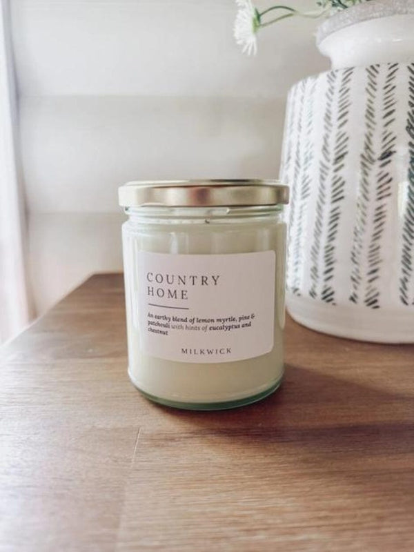 Country Home CANDLES MILKWICK 