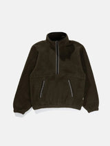 Sherpa Pullover - Olive JACKETS RHYTHM 