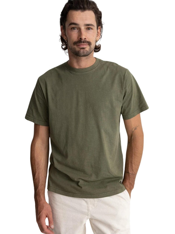 Classic Vintage Tee - Olive T-SHIRT RHYTHM 