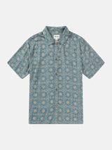 Tulum Ss Shirt - Slate BUTTON UP RHYTHM 