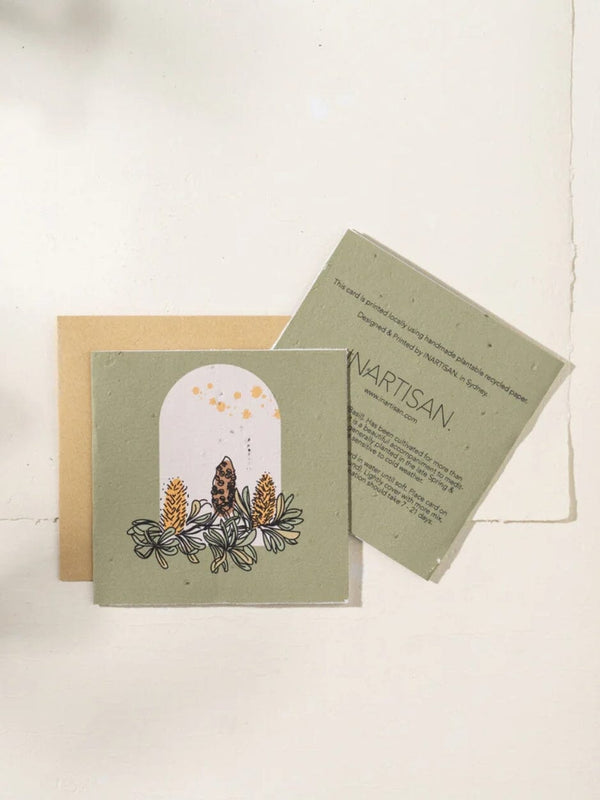 Plantable Card - Banksia Arch CARDS INARTISAN 