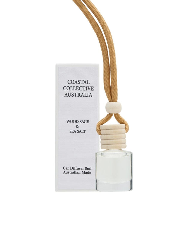 Wood Sage & Sea Salt Car Diffuser CAR DIFFUSER THE COASTAL COLLECTIVE 