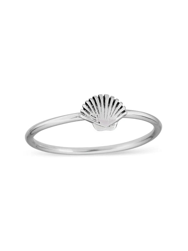 Dainty Seashell Ring - Silver RINGS MIDSUMMER STAR 