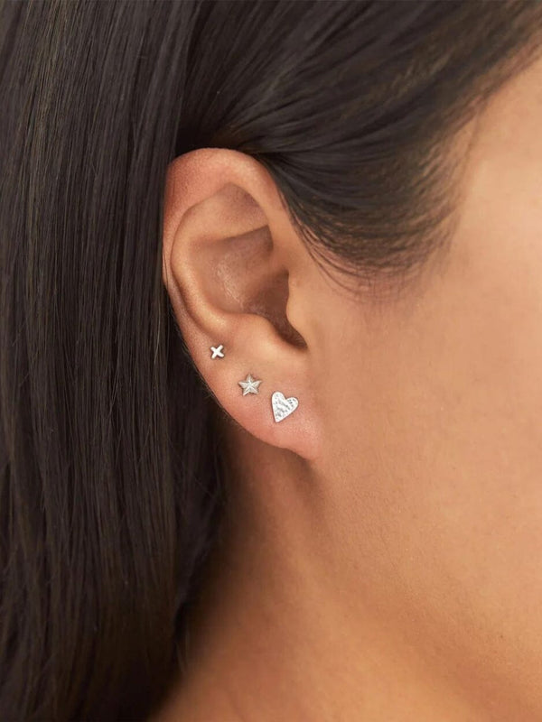 Aphrodite Heart Studs EARRINGS MIDSUMMER STAR 