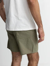 Classic Linen Jam - Olive SHORTS RHYTHM 