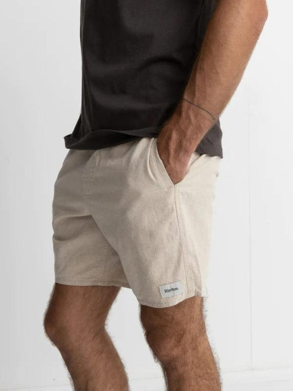 Classic Linen Jam - Sand SHORTS RHYTHM 