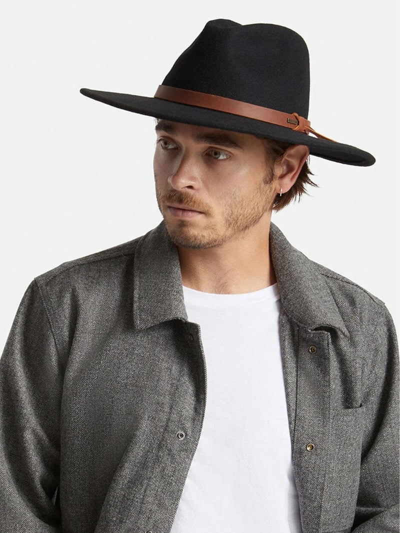 Field Proper Hat - Black FEDORAS BRIXTON 