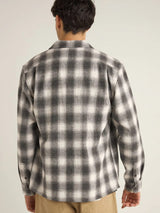 Plaid Ls Flannel Shirt - Ash JACKETS RHYTHM 