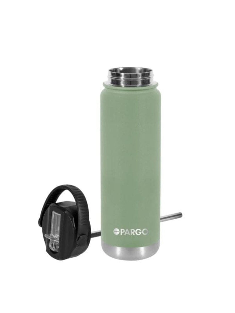 750ml - Insulated Sports Bottle w/ Straw Lid - Eucalyptus Green DRINK BOTTLE PROJECT PARGO 