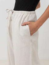 Classic Drawstring Pant - Oat BOTTOMS RHYTHM 