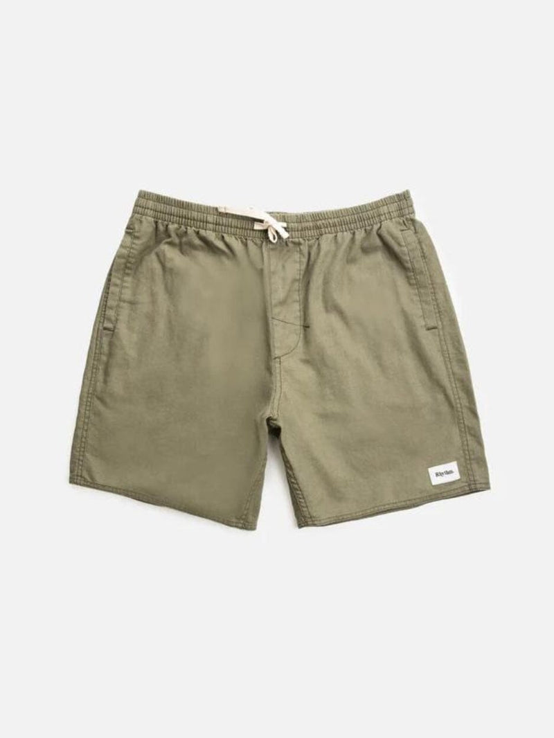 Classic Linen Jam - Olive SHORTS RHYTHM 