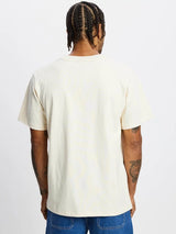 Heavy Vintage Pocket Emblem SS T-Shirt - Natural T-SHIRT RHYTHM 