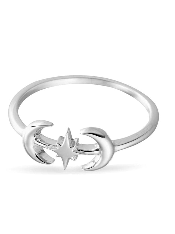 Lunar Shining Ring - Silver RINGS MIDSUMMER STAR 