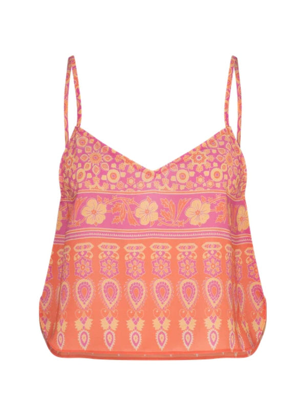 Luna Adara Cami - Soft Pink Floral TANK TIGERLILY 