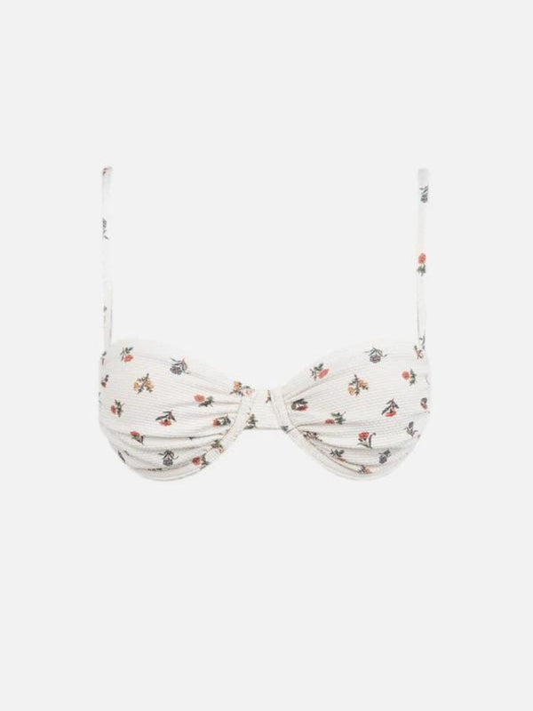 Harlow Floral Underwire Top - Natural TOP RHYTHM 