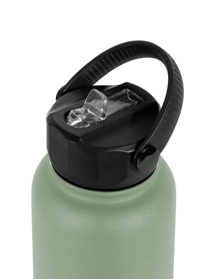 950ml Insulated Sports Bottle w/ Straw Lid - Green TUMBLER PROJECT PARGO 